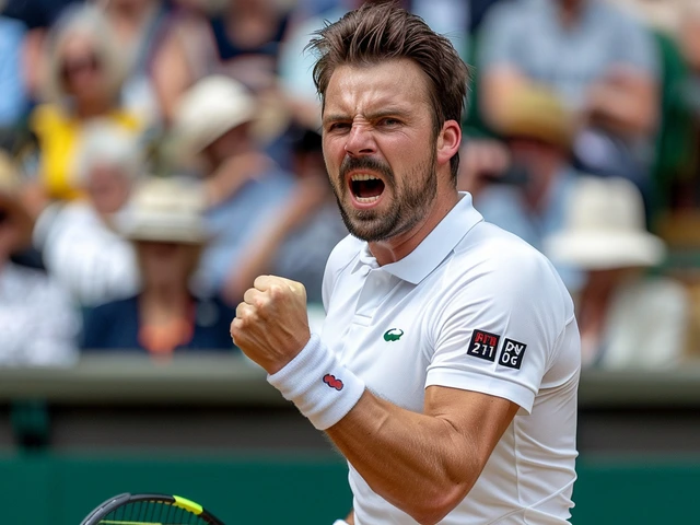 Stan Wawrinka hace historia en Wimbledon y se convierte en el jugador más longevo en ganar un partido desde 1975
