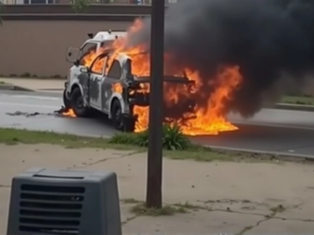 Robo Violento en Oficina de Brinks en Rancagua: Vehículos Incendiados y Gas Lacrimógeno