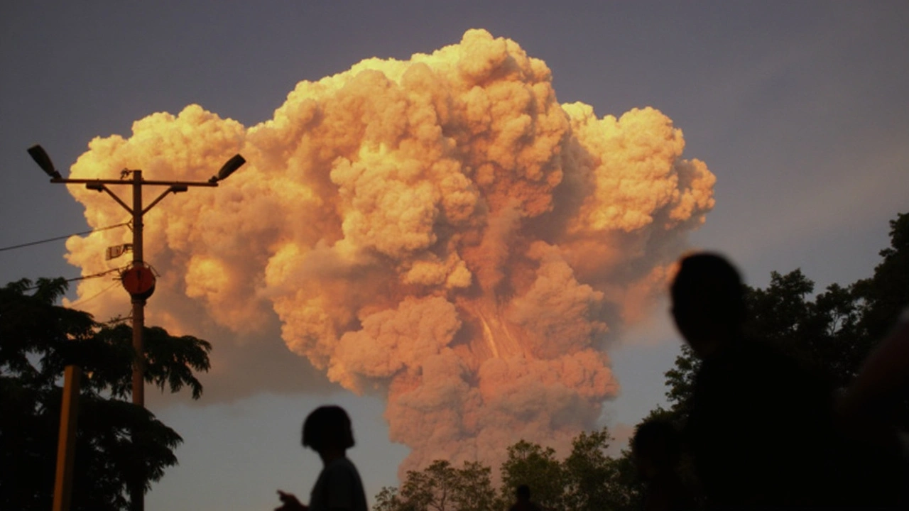 Impresionante erupción del volcán Lewotobi Laki Laki en Indonesia paraliza vuelos y obliga a evacuar pueblos
