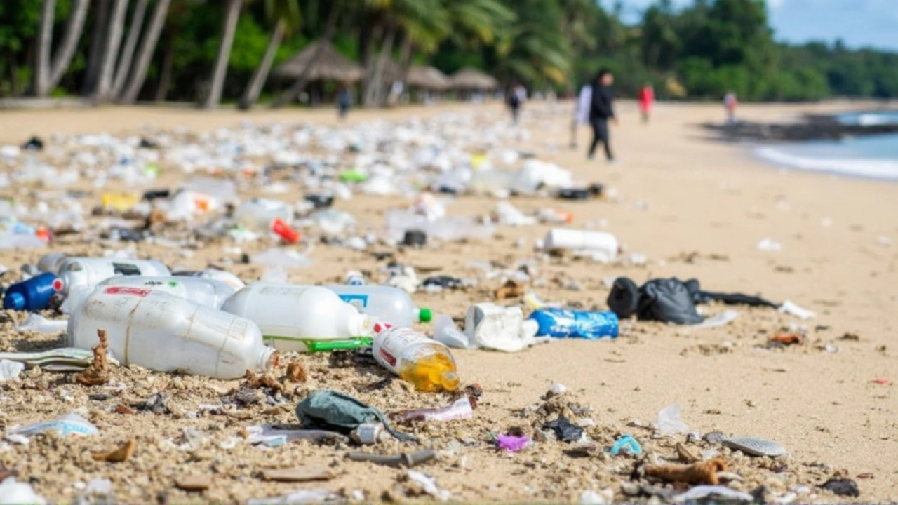 Rapa Nui: récord de residuos plásticos en playas y crisis ambiental en 2024
