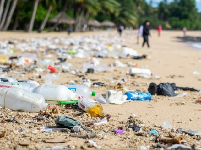 Rapa Nui: récord de residuos plásticos en playas y crisis ambiental en 2024