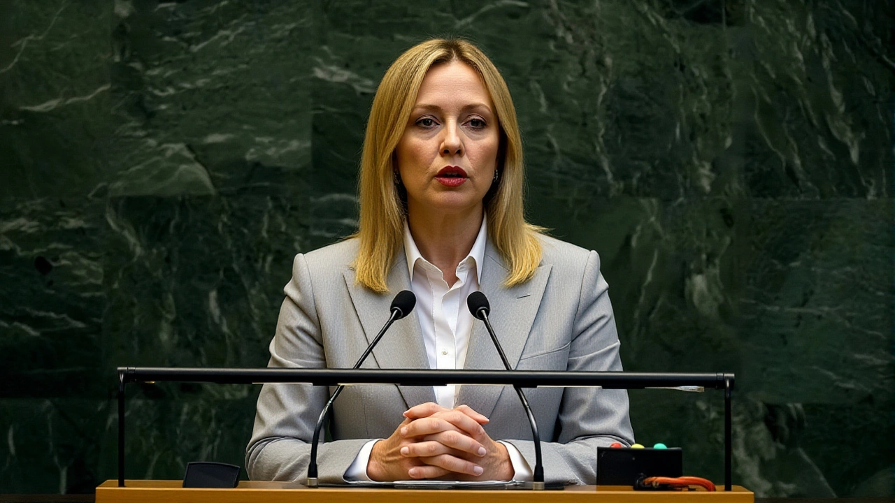 Meloni critica la política migratoria de la ONU y la UE en la Asamblea General
